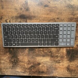 Dell‎ Multi-Device Wireless Keyboard KB700 Titan Gray Bluetooth 5.0 2.4GHz RF
